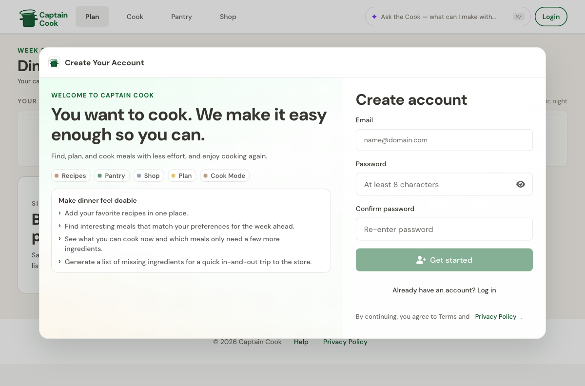 Onboarding — splash v3, guest Plan preview before signup